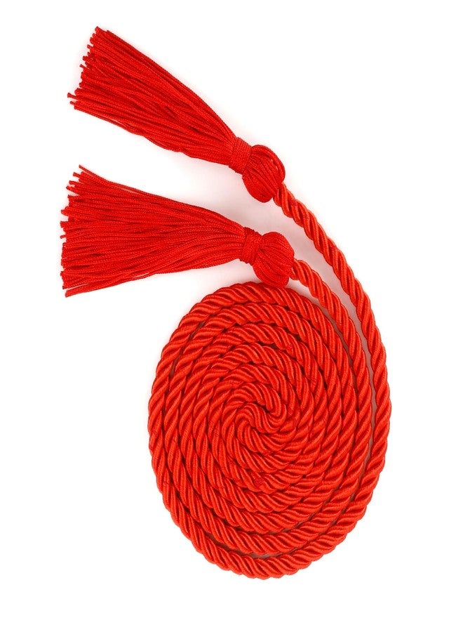 WSepascI Graduation Cords, Cords for Graduation 2025, Red Graduation Tassel Honor Cord 68 Inch Rayon Braided Cord for 2025, Honor Ropes with Tassels for 2025 Graduation Decorations for Students Master Doctoral - Image 1